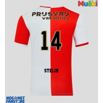 Feyenoord Sem Steijn #14 Domaci Dres 2025-26 Kratak Rukav